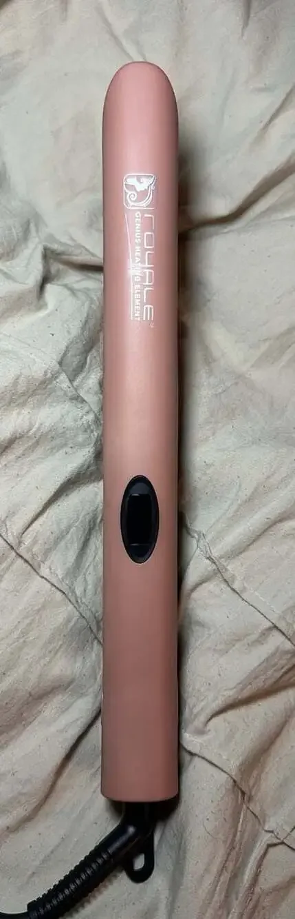 Royale Gladiator Hair Revival Technology Flat Iron with Cool Tip - Rose Gold